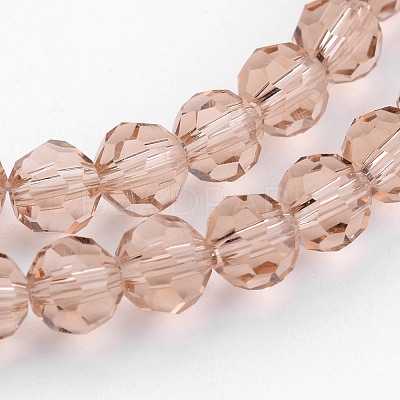 Transparent Glass Bead Strands LS-GLAA-G013-4mm-90-1