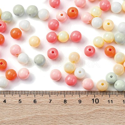 Opaque Acrylic Beads SACR-Q004-02A-1