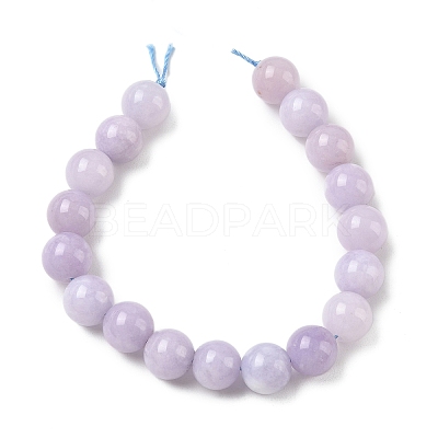 Dyed Natural Malaysia Jade Beads Strands G-G021-02C-27-1