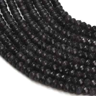 Dyed Natural White Jade Beads Strands GG-CBAF9EE-A13-3x4mm-1