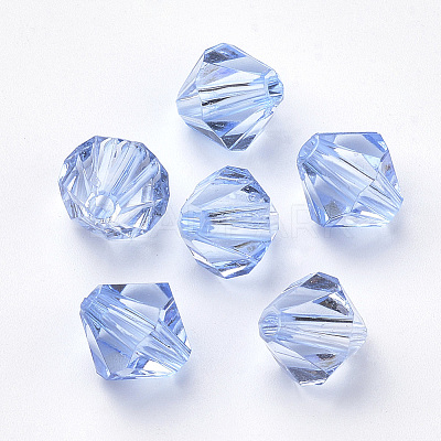 Transparent Acrylic Beads TACR-S146-10mm-16-1