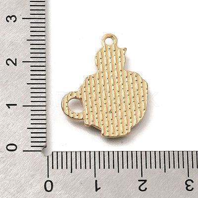 Christmas Theme Alloy Enamel Pendants LS-ENAM-Q509-02KCG-16-1
