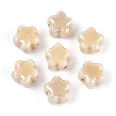 Handmade Porcelain Bead PORC-N011-04D-01-1
