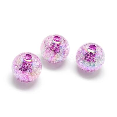 Crackle Style Acrylic Beads MACR-S825-20mm-D-1