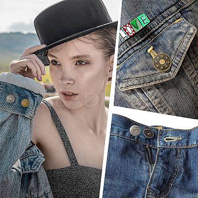 Iron Button Pins for Jeans BUTT-YW0001-01A-1