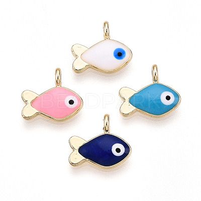 Alloy Enamel Charms ENAM-T020-108-1