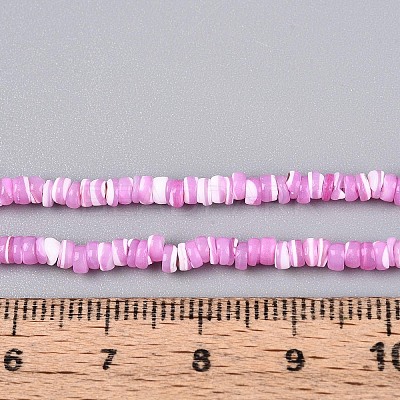Natural Trochid Shell/Trochus Shell Beads Strands SSHEL-N040-21E-1
