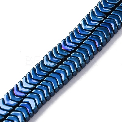 Electroplated Non-magnetic Hematite Beads Strands G-P571-C01-01-1