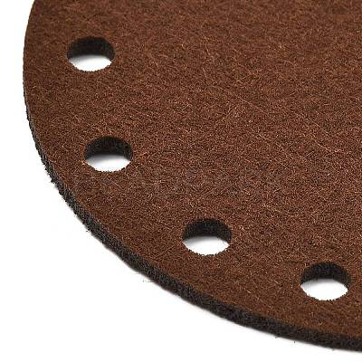 Flat Round Felt Fabric DIY-WH0250-76B-1