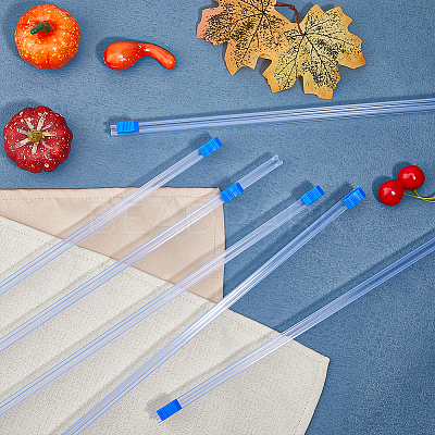 Plastic Reusable Cling Film Slide Cutter AJEW-WH0314-257B-1
