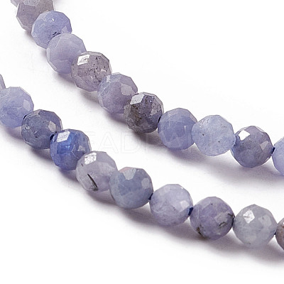 Natural Tanzanite Beads Strands G-F717-17A-1