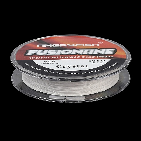 50 Yards ANGRYFISH Fusionline PE Microfused Braided Beading Thread LS-OCOR-H111-17A-01-1
