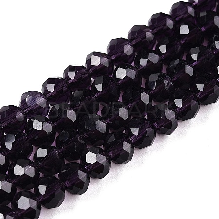 Glass Beads Strands EGLA-A044-T6mm-D15-1