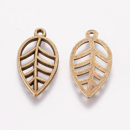 Tibetan Style Alloy Pendants TIBEB-A101914-AB-FF-1