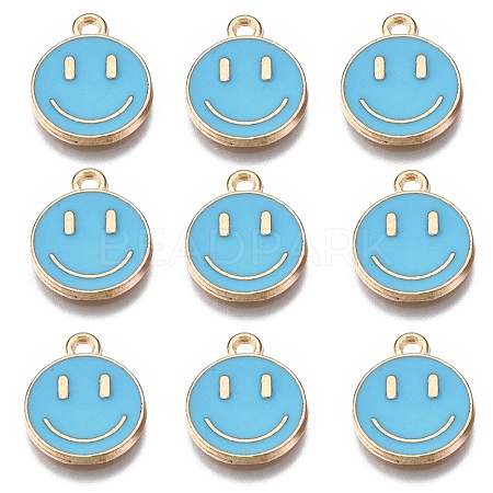 Alloy Enamel Charms ENAM-YW0001-97-B-1