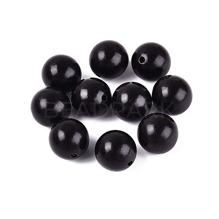 Undyed Natural Wood Beads WOOD-ZX010-05D-1