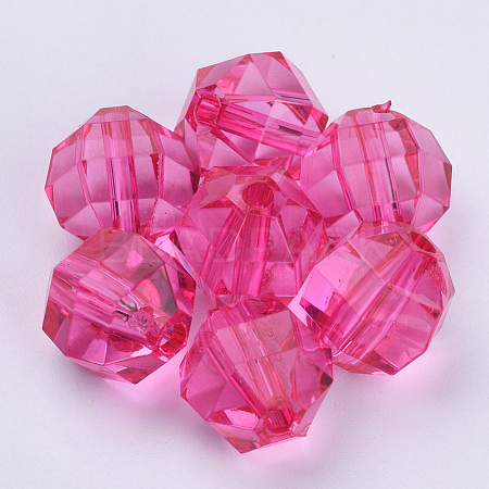 Transparent Acrylic Beads X-TACR-Q256-20mm-V08-1