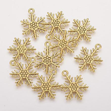 Tibetan Style Alloy Pendants TIBEP-3264-AG-NR-1