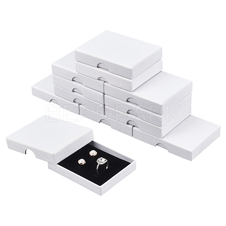 Rectangle Cardboard Paper Jewelry Set Boxes CON-WH0086-100C-1