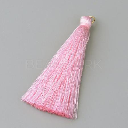 Nylon Thread Tassel Pendants Decoration FIND-Q065-3.5cm-A27-1
