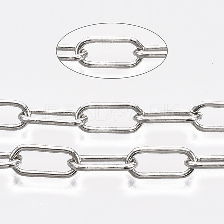 Unwelded Iron Paperclip Chains CH-S125-09A-P-1