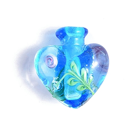 Heart Shape Empty Handmade Perfume Bottles PW-WG87549-02-1