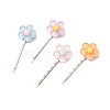 Resin Flower Hair Bobby Pins PHAR-JH00133-2