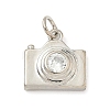 Brass Pave Cubic Zirconia Pendants KK-Z120-58B-P-1