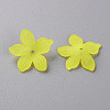 Frosted Acrylic Bead Caps MACR-S371-05A-717-2