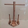 Baseball Wooden T Bar Champion Ring Display Stands ODIS-WH0086-231-1