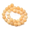 Natural Honey Jade Bead Strands G-K153-B26-12mm-4