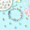 26Pcs 26 Styles Zinc Alloy Enamel European Beads FIND-CJ0004-01-6