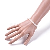 Natural Pearl Stretch Bracelets BJEW-JB04729-3