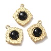 Natural Black Onyx(Dyed & Heated) Pendants STAS-P371-009B-G-1