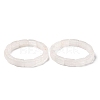Natural Quartz Crystal Bead Stretch Bracelets for Women Men BJEW-C097-02A-14-1
