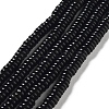 Natural Obsidian Beads Strands G-G084-A04-01-1-1