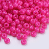 Baking Paint 8/0 Glass Seed Beads SEED-Q025-3mm-L14-2