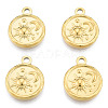 Ion Plating(IP) 201 Stainless Steel Pendants X-STAS-N098-182LG-2