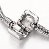 304 Stainless Steel European Style Snake Chains Bracelet Making STAS-I047-02D-2