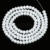 Electroplate Glass Beads Strands EGLA-A034-P4mm-A21-4