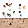 15 Colors Electroplate Glass Beads EGLA-JP0002-02B-4mm-3