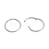 304 Stainless Steel Sleeper Earrings EJEW-L256-01D-P-3