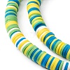 Handmade Polymer Clay Beads Strands CLAY-R089-8mm-T019-6