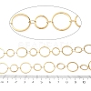 304 Stainless Steel Ring Link Chains CHS-G044-05G-02-2