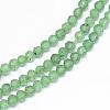Natural Green Aventurine Bead Strands G-G914-2mm-26-2