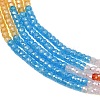 Cubic Zirconia Beads Strands ZIRC-P125-2x3mm-27-3