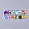 12 Colors Laser Shining Nail Art Glitter MRMJ-WH0060-14I-1