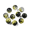 Transparent Crackle Acrylic Beads CACR-N002-12A-3