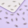 Alloy Double Eye Swivel Clasps PALLOY-E385-14P-3