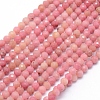 Natural Rhodonite Beads Strands G-E411-11A-4mm-1